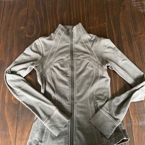Army Green Lululemon yoga jacket